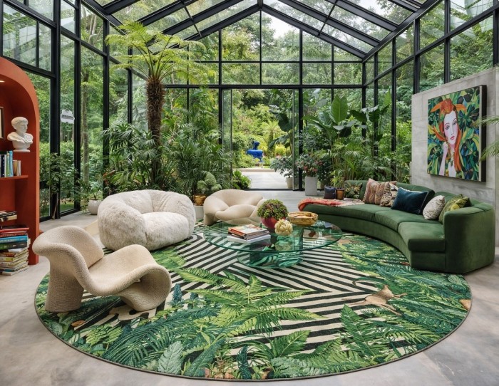 Tropical rugs